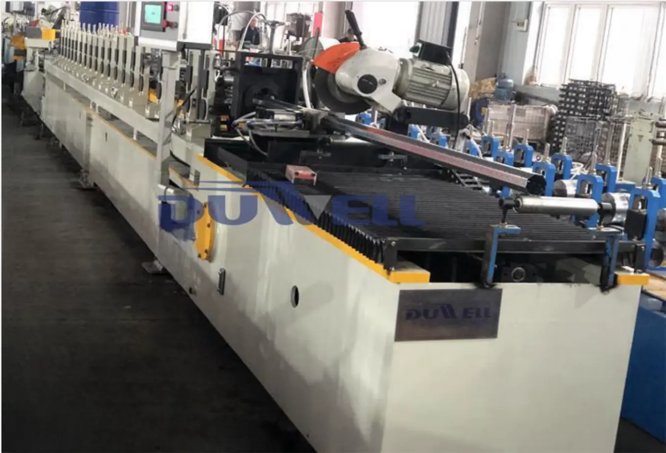 Production Process and Advantages of Rolling Shutter Door Machine